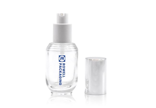 Cosmetic Glass Lotion Bottle